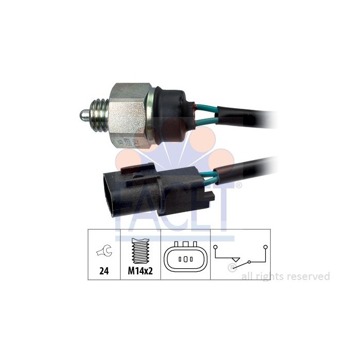 FACET Made in Italy - Schalter, Rückfahrleuchte 7.6313