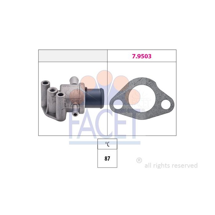 FACET Made in Italy - Thermostat, Kühlmittel 7.8109
