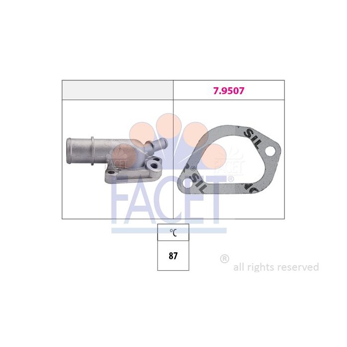FACET Made in Italy - Thermostat, Kühlmittel 7.8159