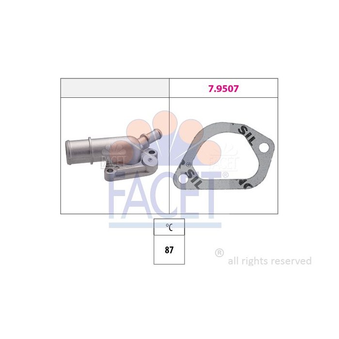 FACET Made in Italy - Thermostat, Kühlmittel 7.8160