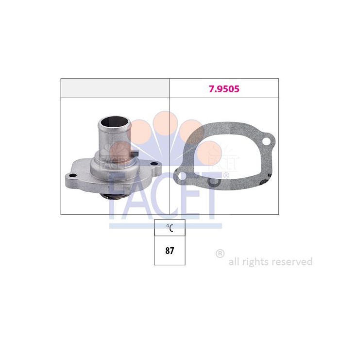 FACET Made in Italy - Thermostat, Kühlmittel 7.8187