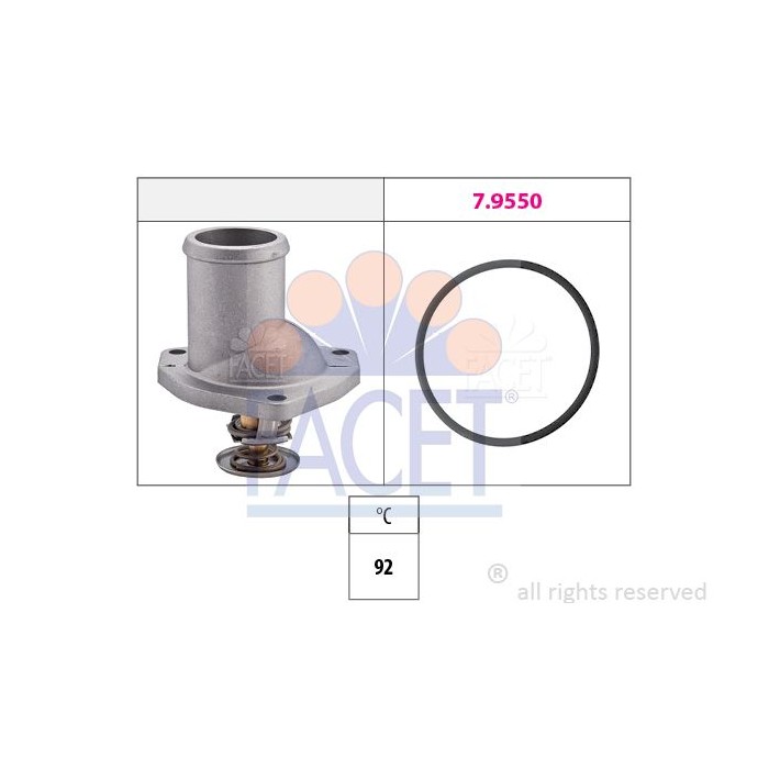 FACET Made in Italy - Thermostat, Kühlmittel 7.8188