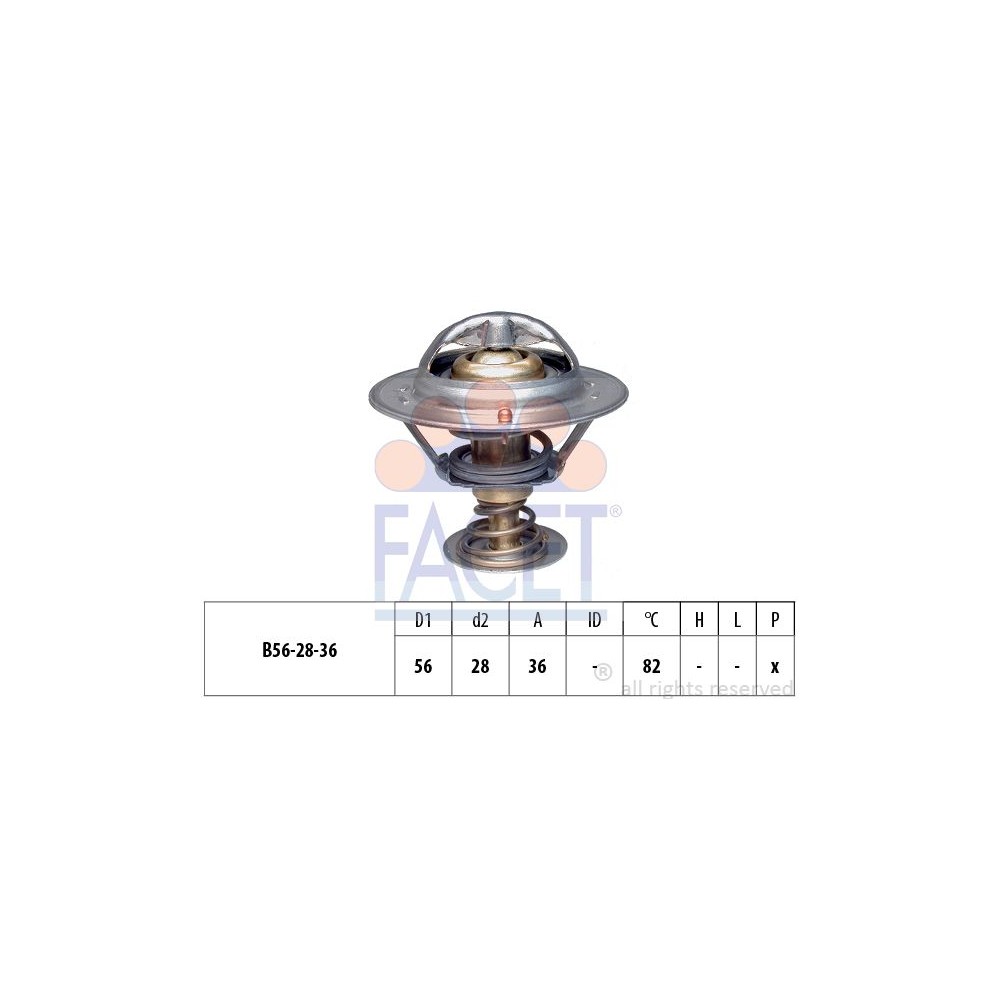 FACET Made in Italy - Thermostat, Kühlmittel 7.8222S