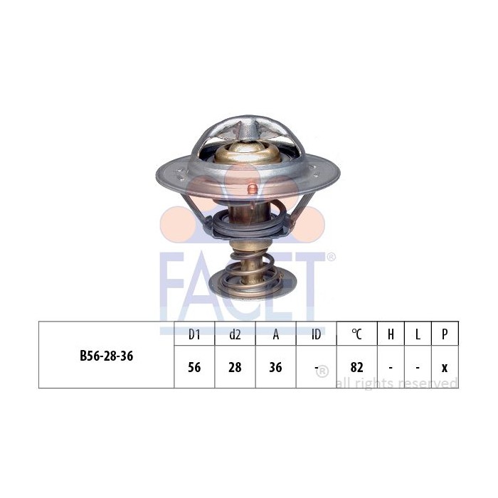 FACET Made in Italy - Thermostat, Kühlmittel 7.8222S