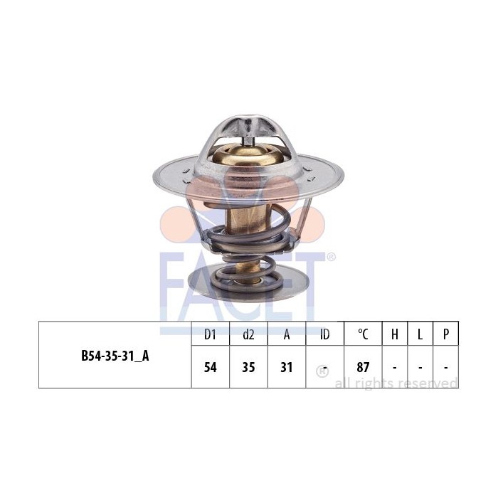 FACET Made in Italy - Thermostat, Kühlmittel 7.8223S