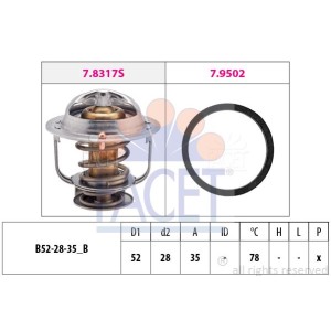 FACET Made in Italy - Thermostat, Kühlmittel 7.8317