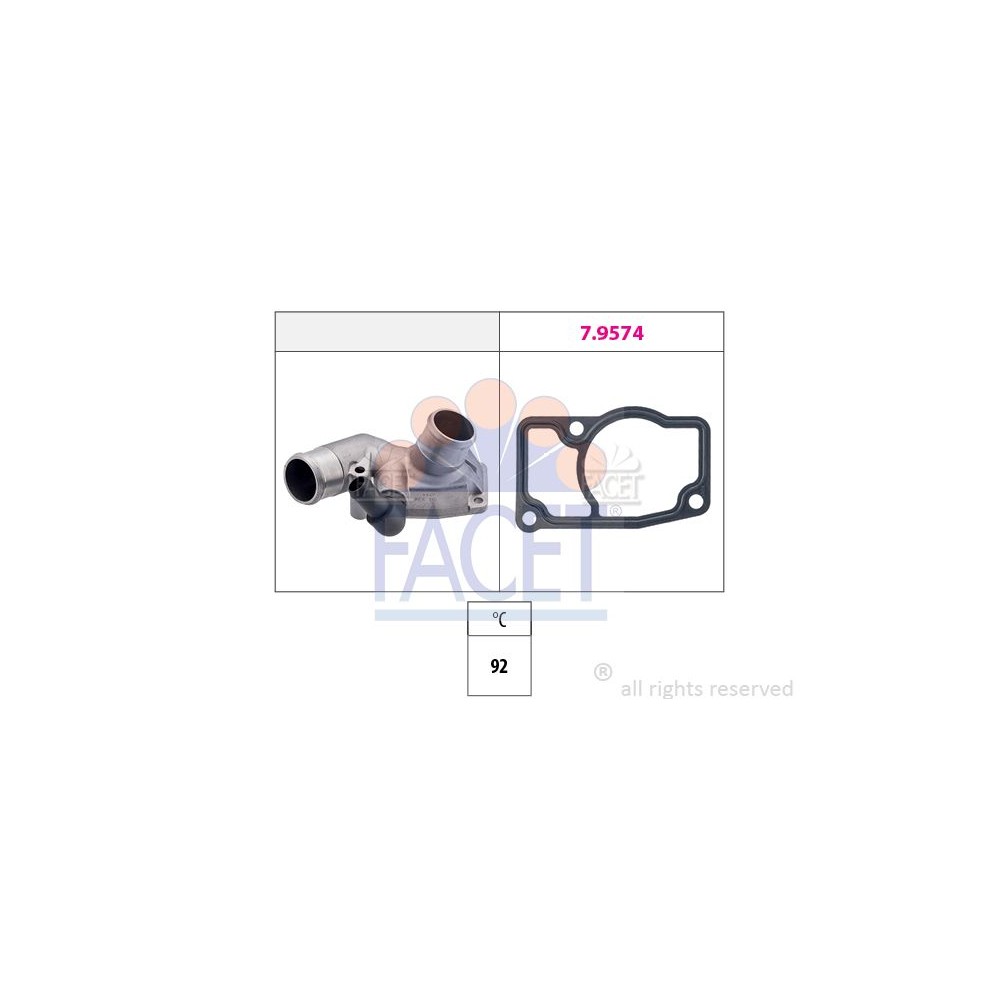 FACET Made in Italy - Thermostat, Kühlmittel 7.8347