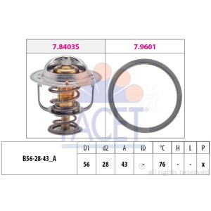 FACET Made in Italy - Thermostat, Kühlmittel 7.8403