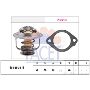 FACET Made in Italy - Thermostat, Kühlmittel 7.8521