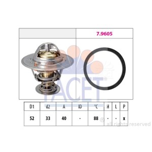 FACET Made in Italy - Thermostat, Kühlmittel 7.8537