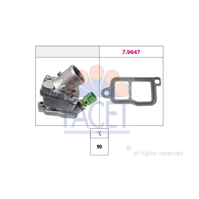 FACET Made in Italy - Thermostat, Kühlmittel 7.8606