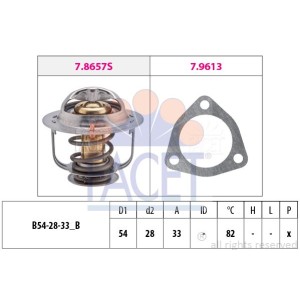 FACET Made in Italy - Thermostat, Kühlmittel 7.8637