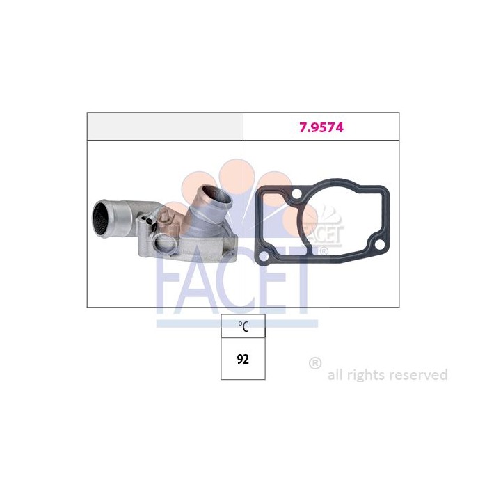 FACET Made in Italy - Thermostat, Kühlmittel 7.8664