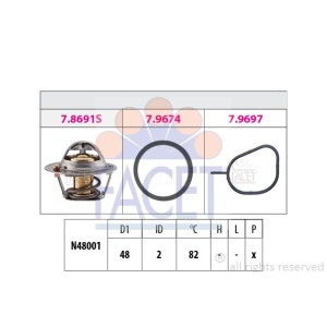 FACET Made in Italy - Thermostat, Kühlmittel 7.8691