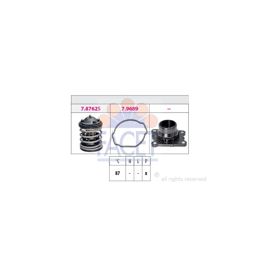 FACET Made in Italy - Thermostat, Kühlmittel 7.8762K