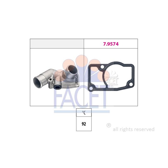 FACET Made in Italy - Thermostat, Kühlmittel 7.8832