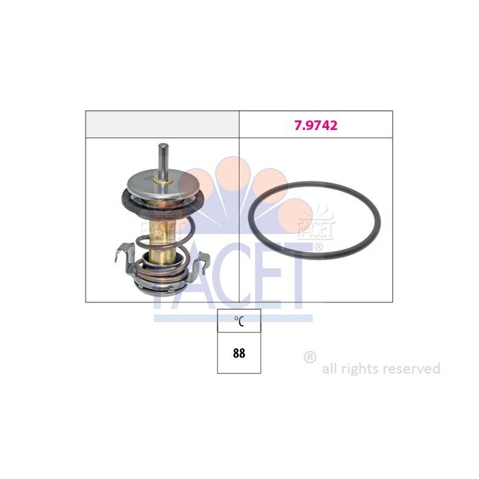 FACET Made in Italy - Thermostat, Kühlmittel 7.8990