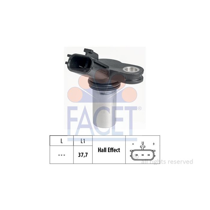 FACET Made in Italy - Sensor, Nockenwellenposition 9.0674