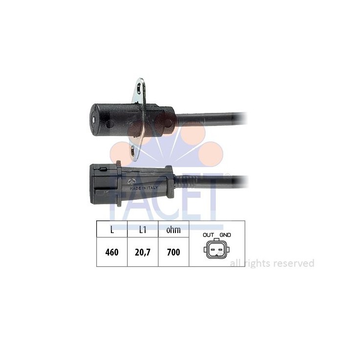 FACET Made in Italy - Impulsgeber, Kurbelwelle 9.0005