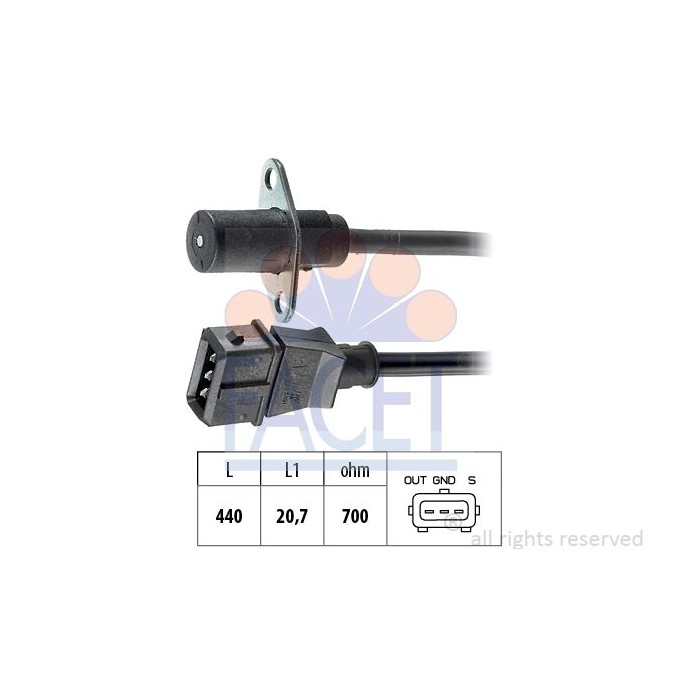 FACET Made in Italy - Impulsgeber, Kurbelwelle 9.0022