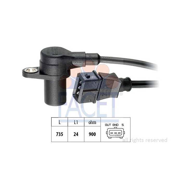 FACET Made in Italy - Impulsgeber, Kurbelwelle 9.0074