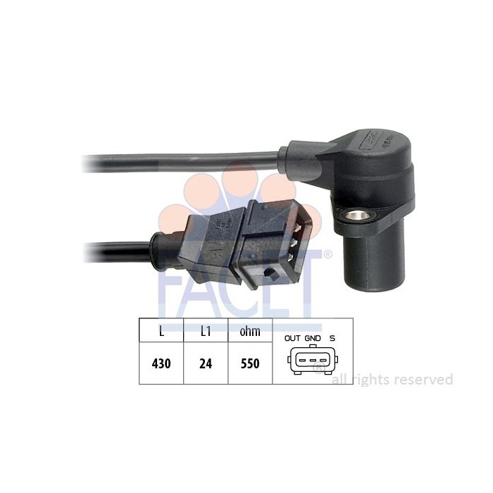 FACET Made in Italy - Impulsgeber, Kurbelwelle 9.0076