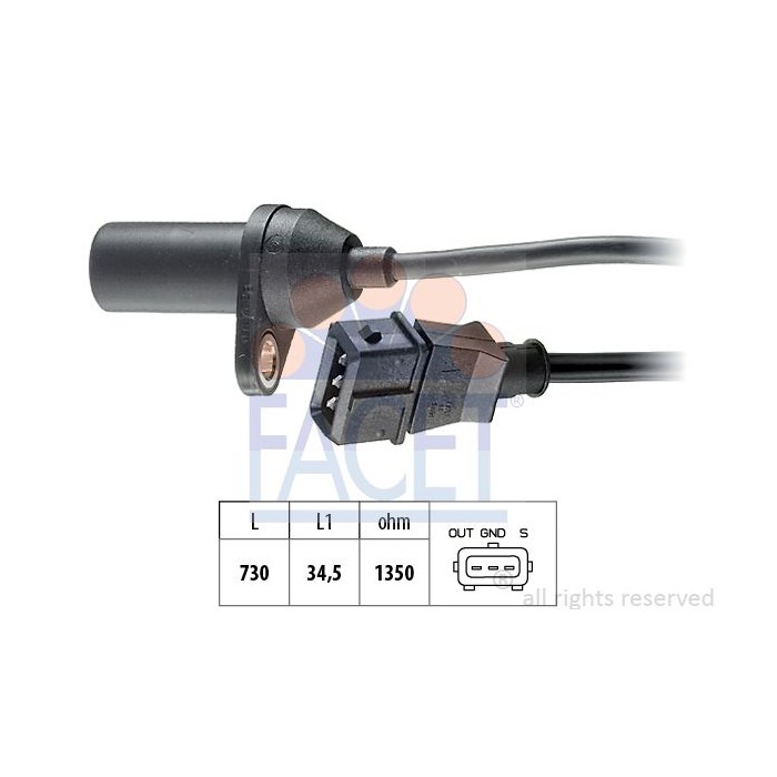 FACET Made in Italy - Impulsgeber, Kurbelwelle 9.0157