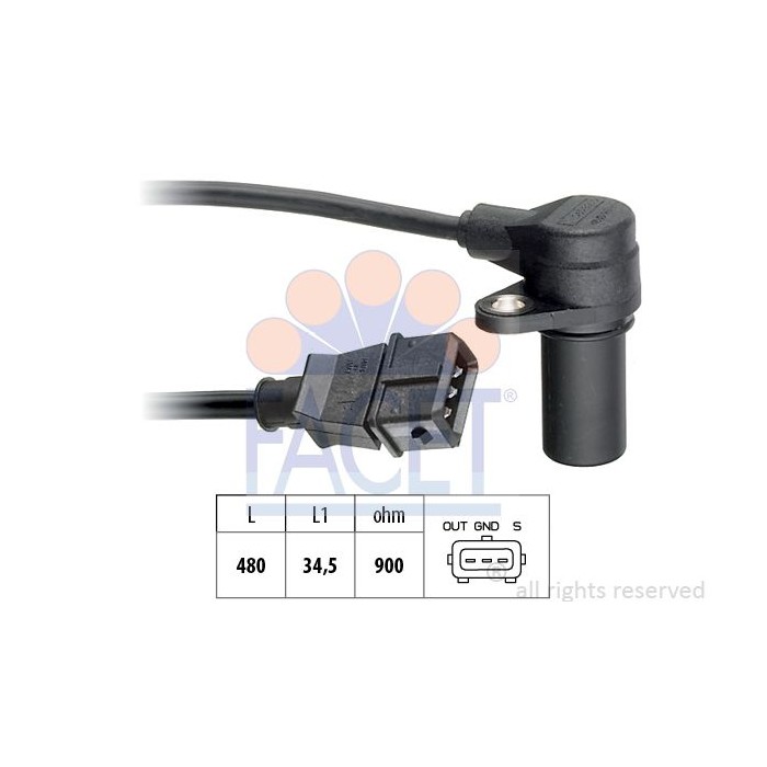 FACET Made in Italy - Impulsgeber, Kurbelwelle 9.0168