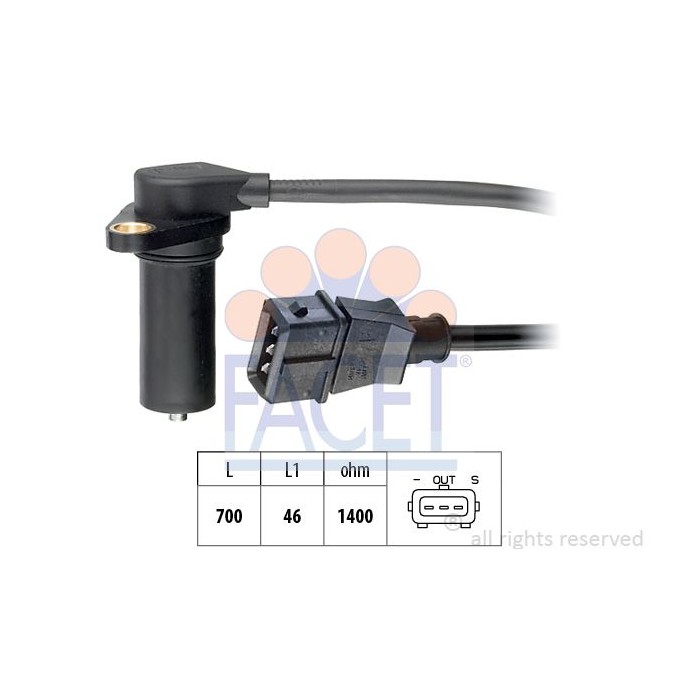 FACET Made in Italy - Impulsgeber, Kurbelwelle 9.0224