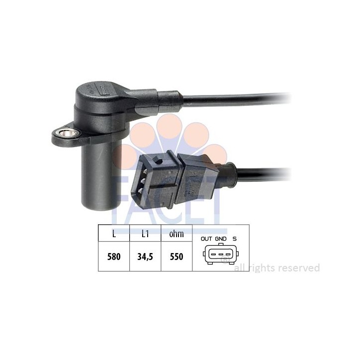 FACET Made in Italy - Impulsgeber, Kurbelwelle 9.0238