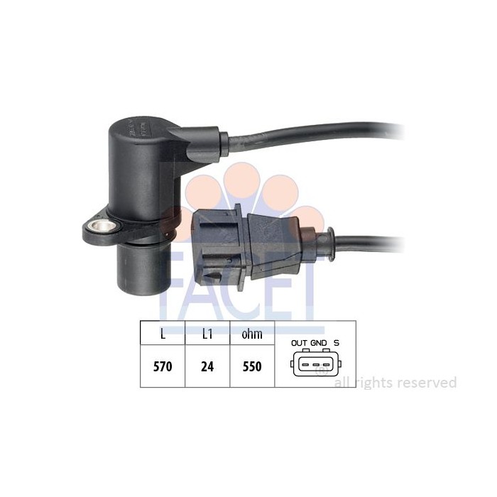 FACET Made in Italy - Impulsgeber, Kurbelwelle 9.0273