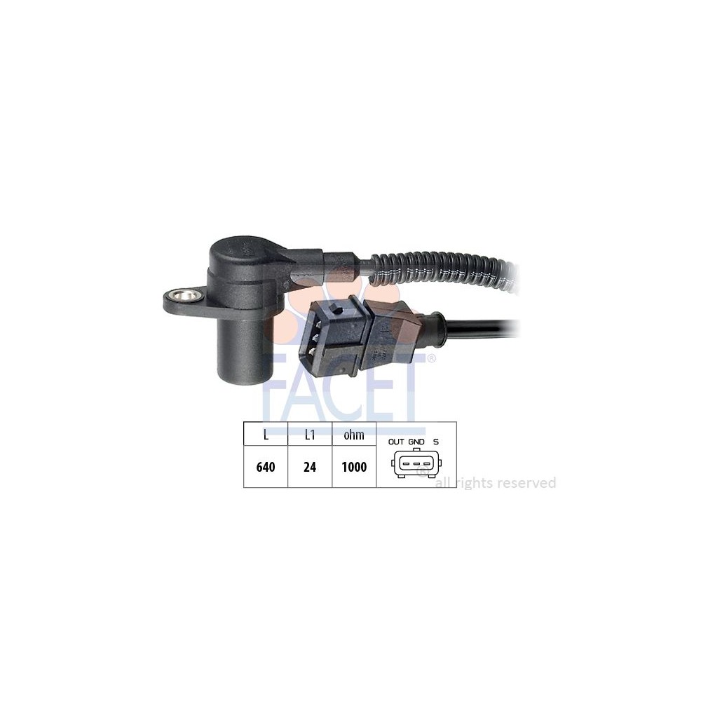 FACET Made in Italy - Impulsgeber, Kurbelwelle 9.0301