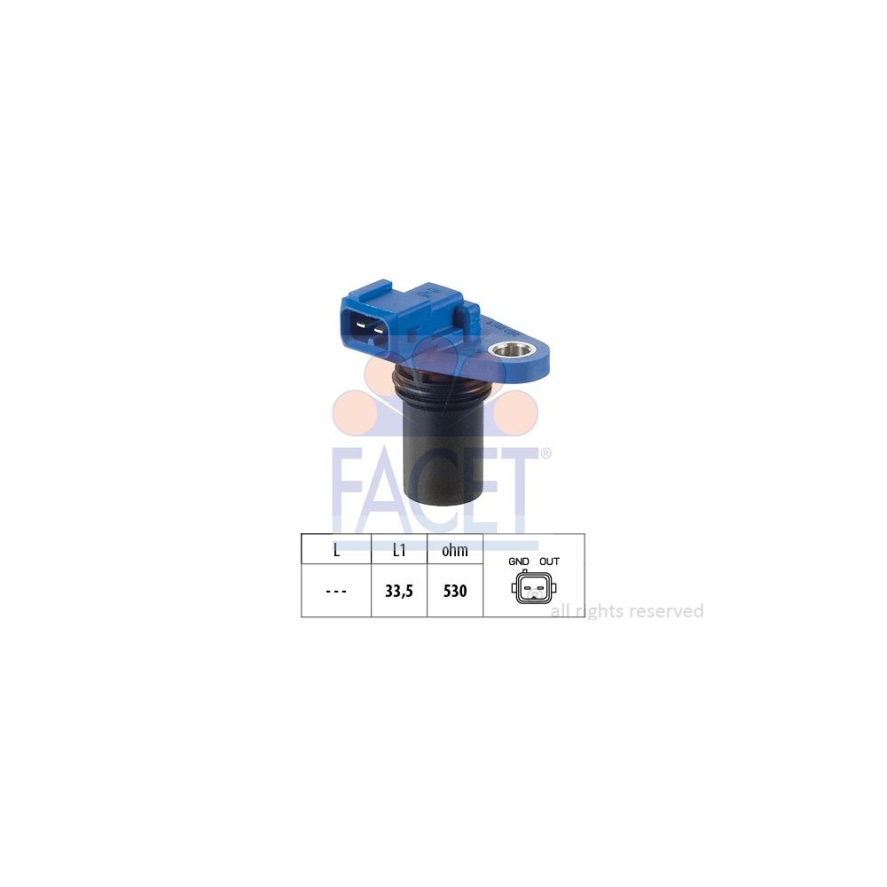 FACET Made in Italy - Sensor, Nockenwellenposition 9.0302