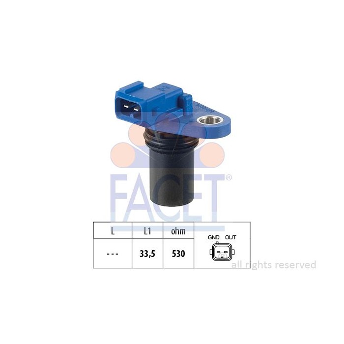 FACET Made in Italy - Sensor, Nockenwellenposition 9.0302