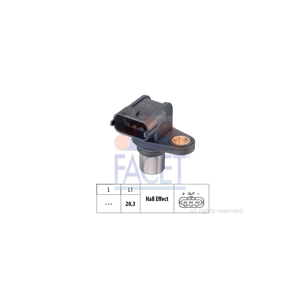 FACET Made in Italy - Sensor, Nockenwellenposition 9.0346