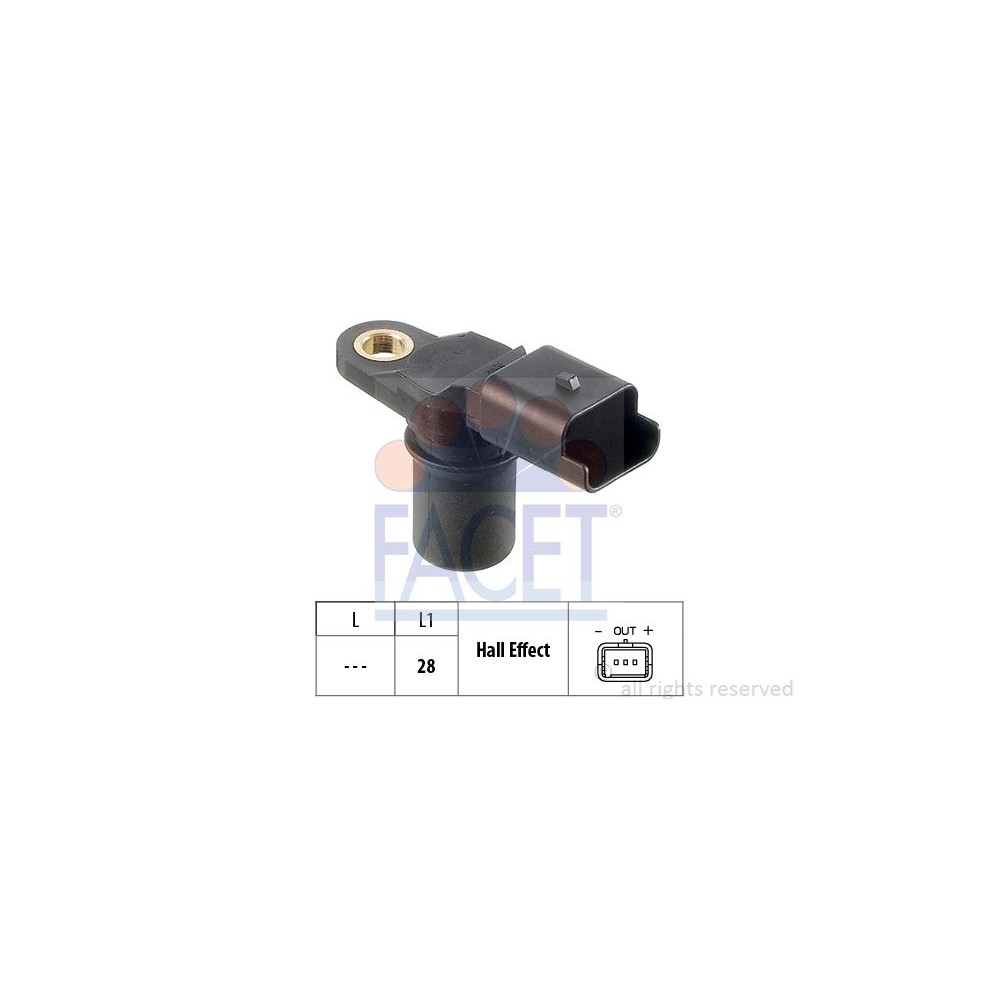 FACET Made in Italy - Sensor, Nockenwellenposition 9.0348
