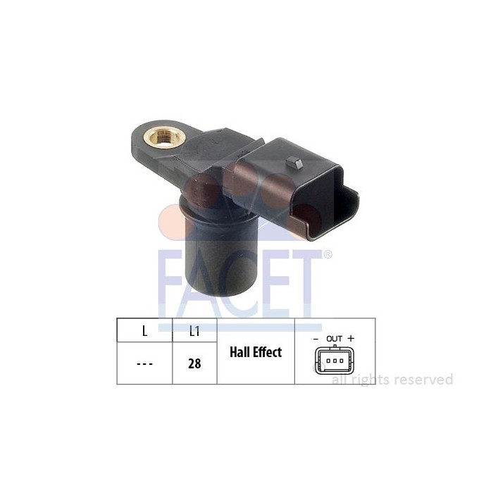 FACET Made in Italy - Sensor, Nockenwellenposition 9.0348
