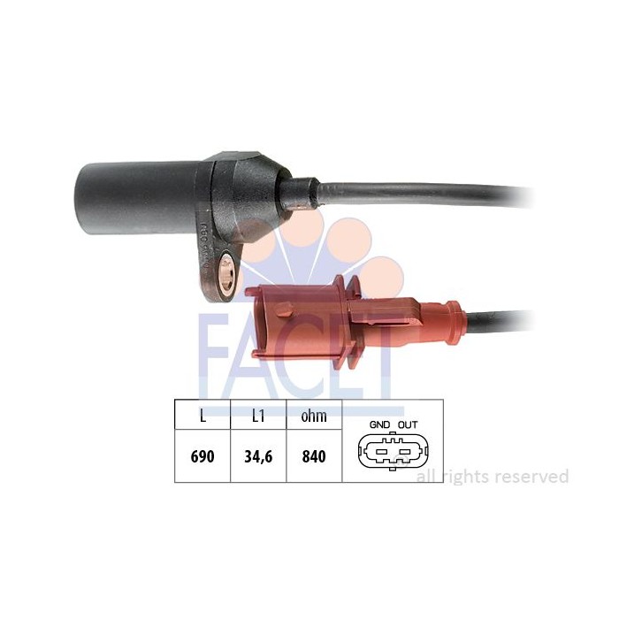 FACET Made in Italy - Impulsgeber, Kurbelwelle 9.0356