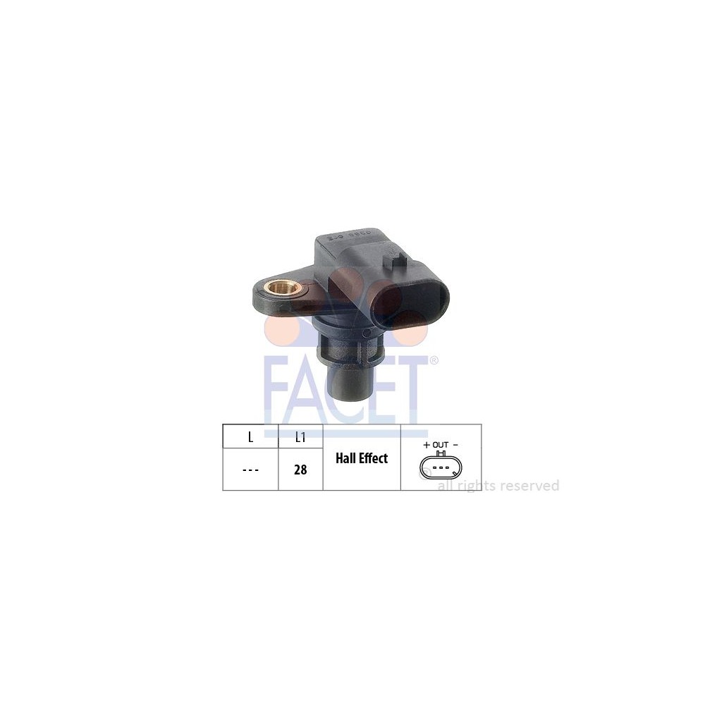 FACET Made in Italy - Sensor, Nockenwellenposition 9.0388