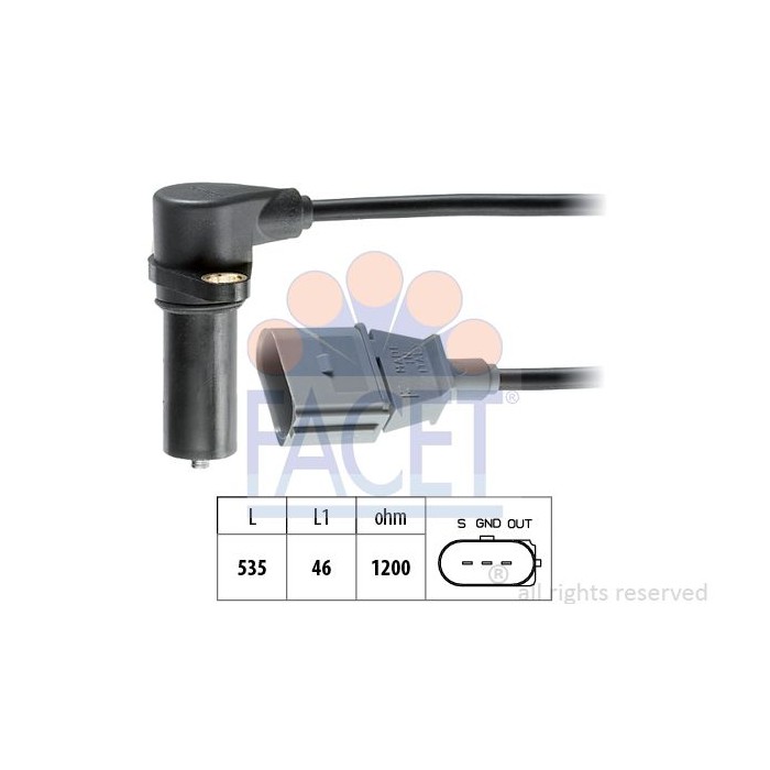 FACET Made in Italy - Impulsgeber, Kurbelwelle 9.0391