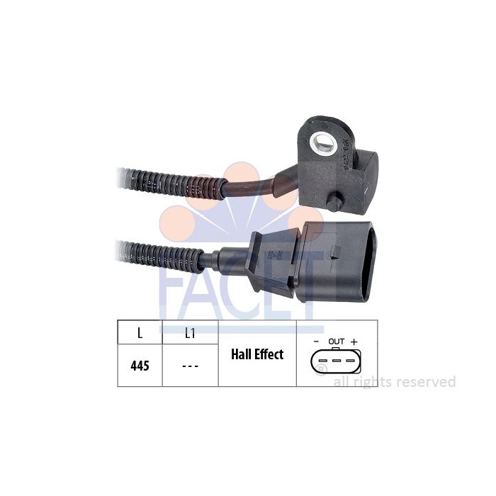 FACET Made in Italy - Sensor, Nockenwellenposition 9.0422