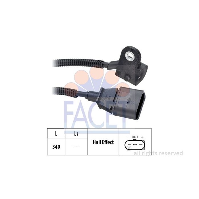 FACET Made in Italy - Sensor, Nockenwellenposition 9.0423