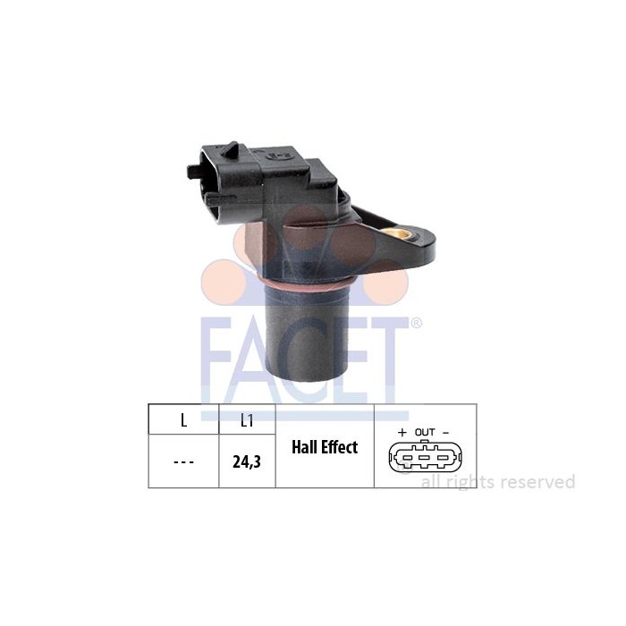 FACET Made in Italy - Sensor, Nockenwellenposition 9.0459