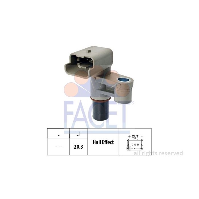 FACET Made in Italy - Sensor, Nockenwellenposition 9.0462