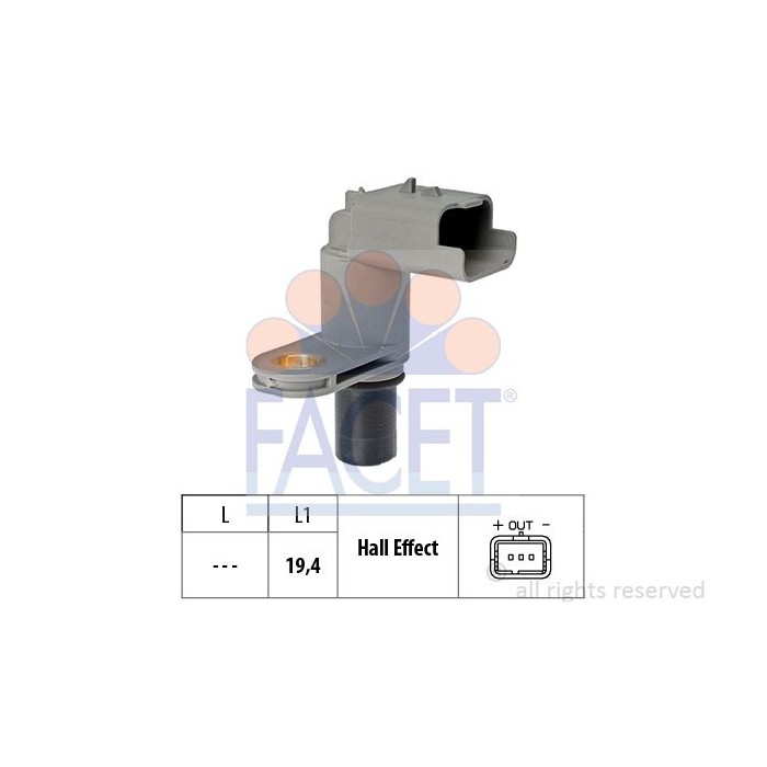 FACET Made in Italy - Sensor, Nockenwellenposition 9.0468