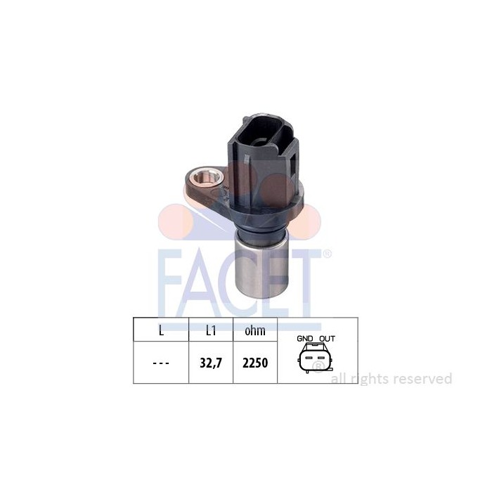 FACET Made in Italy - Sensor, Nockenwellenposition 9.0486