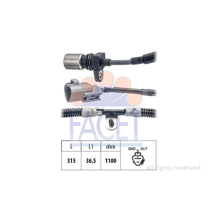 FACET Made in Italy - Impulsgeber, Kurbelwelle 9.0502