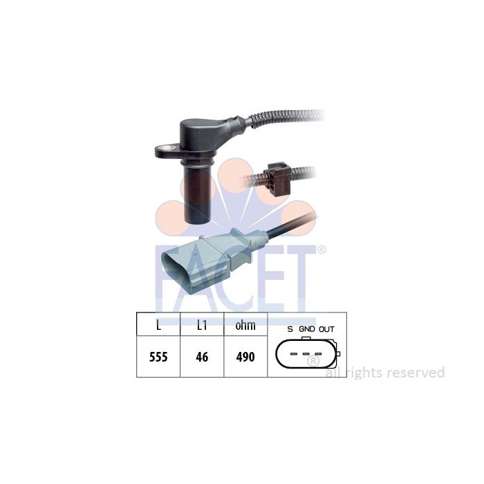 FACET Made in Italy - Impulsgeber, Kurbelwelle 9.0505