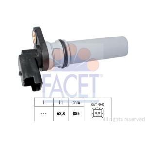 FACET Made in Italy - Drehzahlsensor, Automatikgetriebe 9.0537