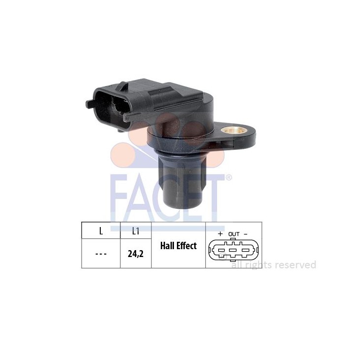 FACET Made in Italy - Sensor, Nockenwellenposition 9.0556